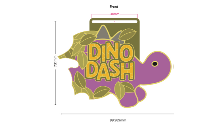 Cambridgeshire - Dino Dash 1 - Stegosaurus