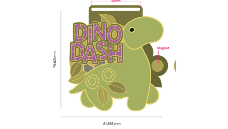 Cambridgeshire - Dino Dash 2 - Diplodocus
