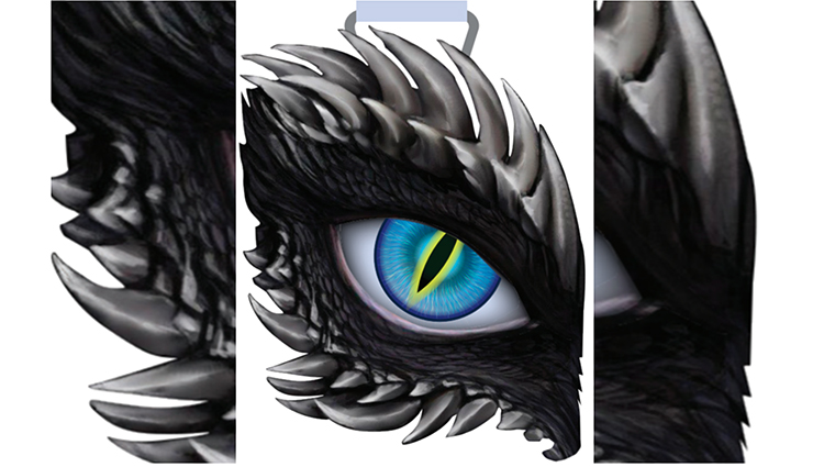 VIRTUAL - Dragon's Eye - Blue